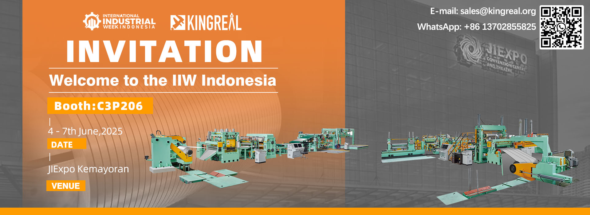 Wystawa Kingreal Steel Slitter