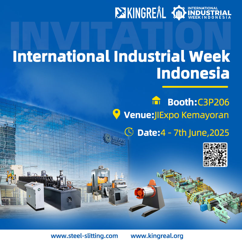 Kingreal Steel Slitter wita cię w IIW Indonezji