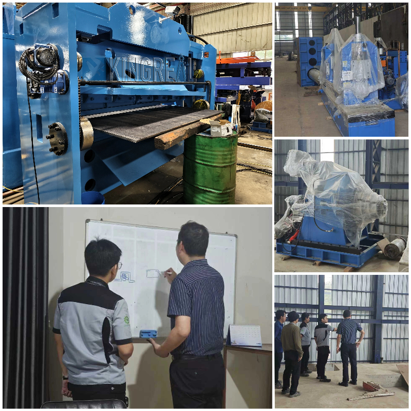 Maszyna do cięcia stali na długość w Indonezji