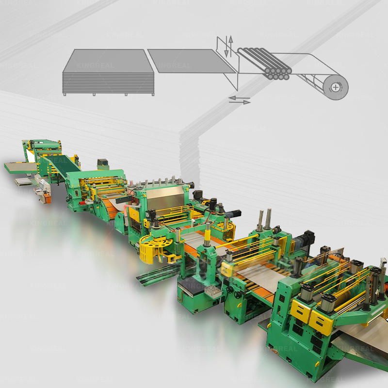 Maszyna do cięcia zwojów na arkusze na długość