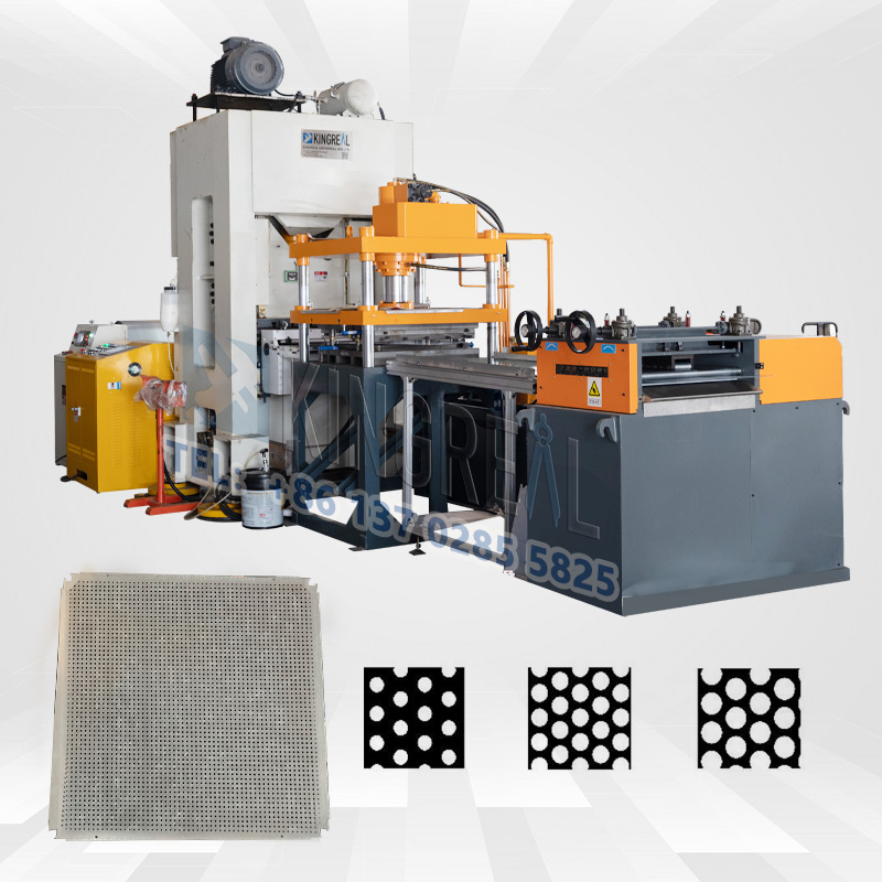 W pełni automatyczna linia do produkcji perforowanego metalu