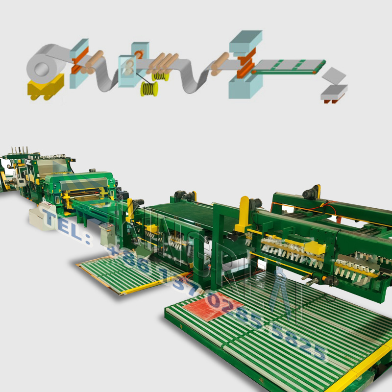 Linia produkcyjna o wysokiej precyzji cięcia na długość