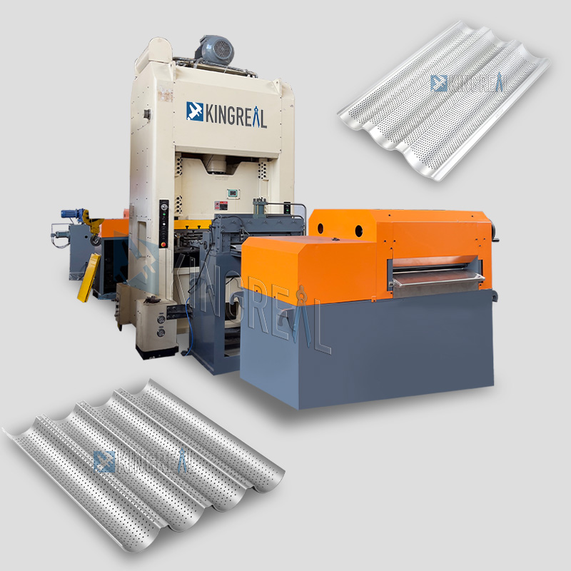 Maszyna do perforowania dziurkacza z metalową tacą na bagietki